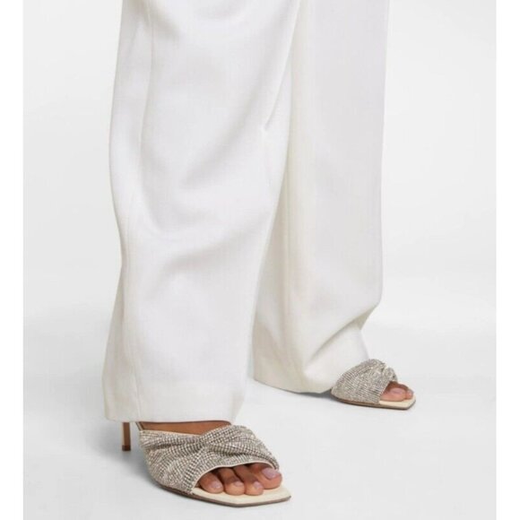 Jimmy Choo Naria Crystal Mesh Slide Sandal size EU 41/US 10.5 - Picture 4 of 16